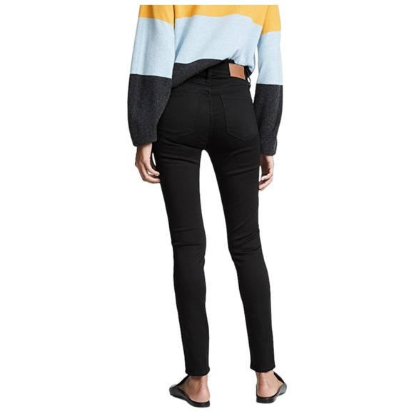 Madewell High Rise Skinny Skinny Carbondale B1799 Black Jeans 28 - Picture 12 of 12